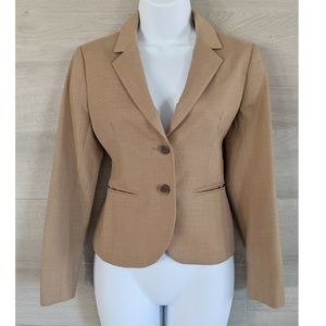 J. Crew Super 120s Wool Blazer - Caramel 4P